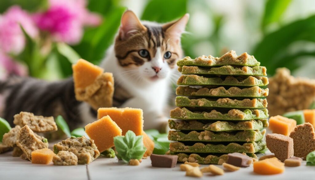 Belohnungssnacks für aktive Katzen