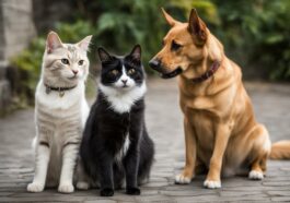 Beziehung zwischen Katzen und Hunden: Körpersprache interpretieren