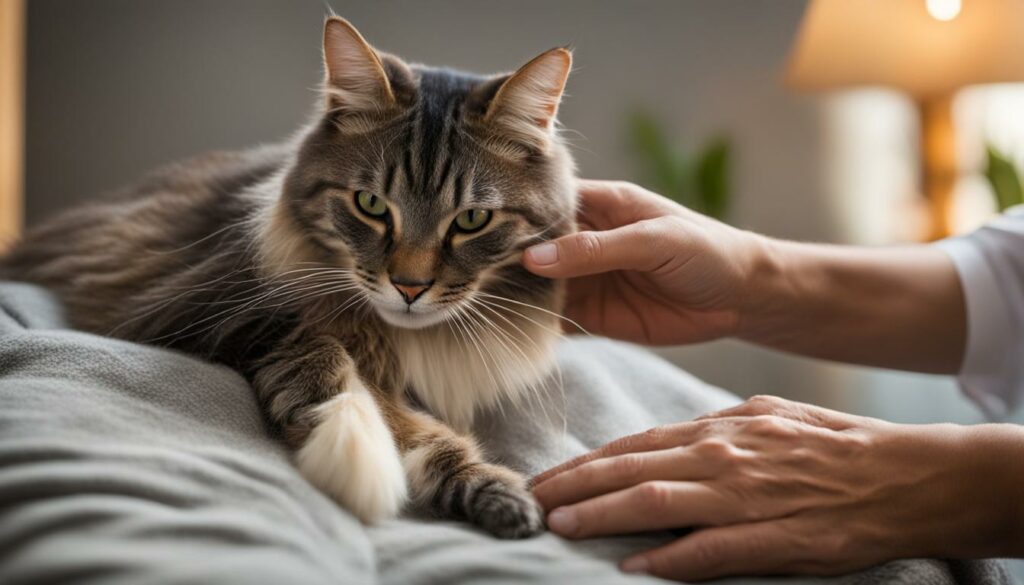 Fellpflege bei älteren Katzen