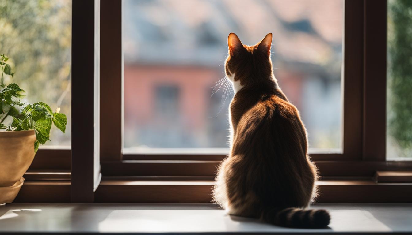 Fenstersicherheit für Katzen: Gefahren vermeiden, Ausblick bewahren