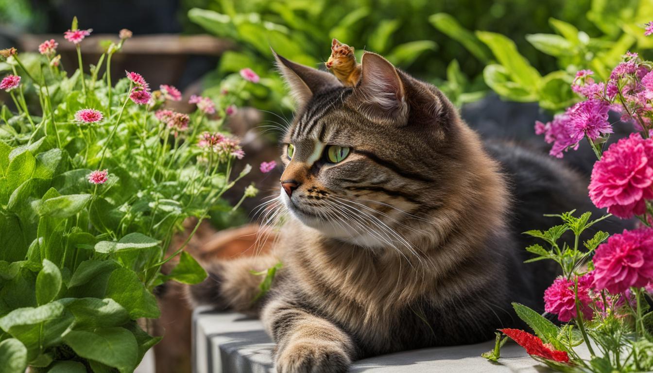 Gartengestaltung für Katzen: Spiel- und Ruheplätze mit sicheren Pflanzen