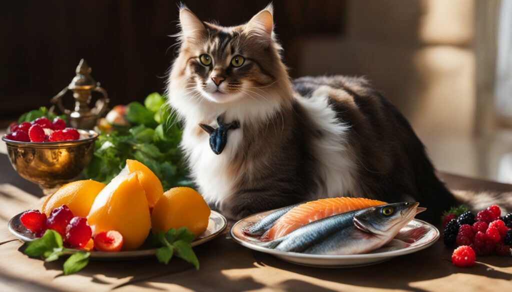 Gesunde Ernährung für ein glänzendes Katzenfell