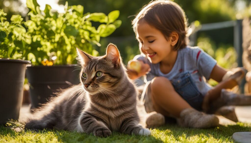 Gesundheit von Katzen und Kindern