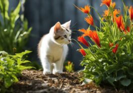 Giftpflanzenvergiftungen bei Katzen: Erste Hilfe und Tierarztratschläge