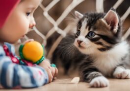 Katzen und Kleinkinder: Sicherheitsmaßnahmen für eine harmonische Koexistenz