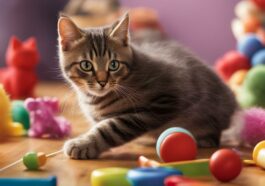 Katzen und Langzeitspielzeug: Unterhaltung für stundenlangen Spaß