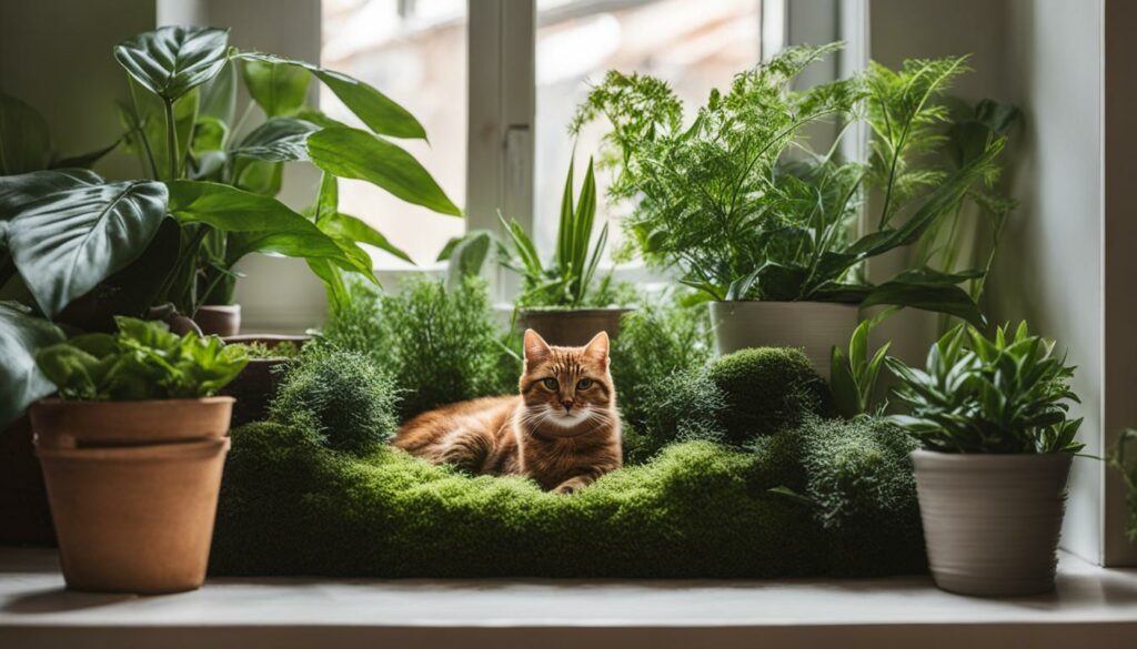 Katzenfreundliche Pflanzen