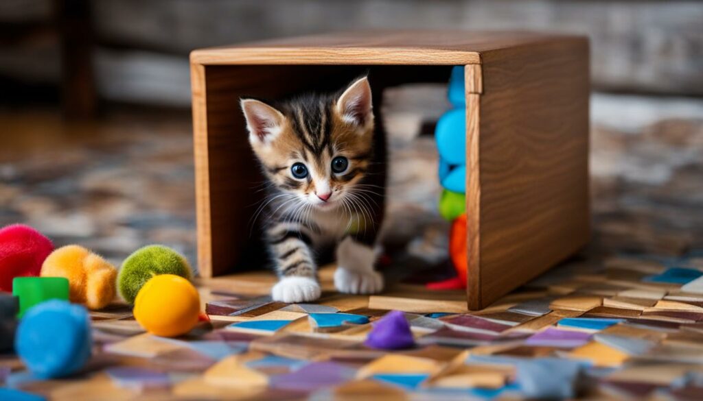 Katzenspiele für Gehirntraining