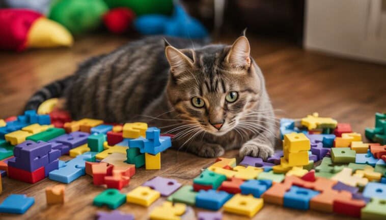 Katzenspielzeug für ältere Katzen: Mentale Herausforderungen im Alter