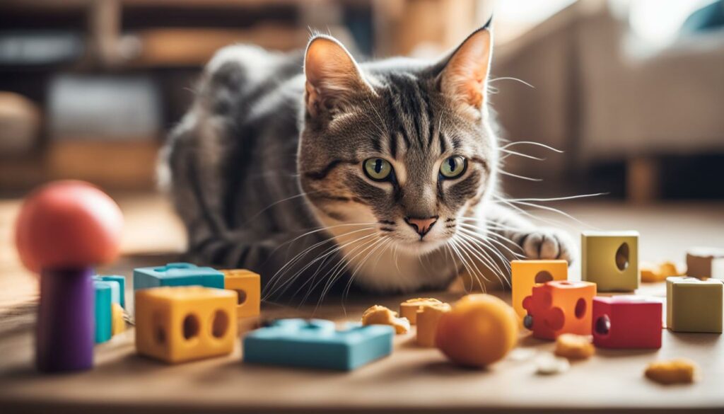 Katzenspielzeug für schüchterne Miezen und Mentale Stimulation behutsam steigern