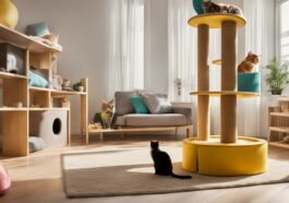 Katzenzimmer in der Wohnung: Abgegrenzte Bereiche für Ruhe und Spiel