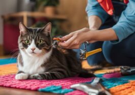 Nagelschneide-Training für nervöse Katzen: Geduld und Belohnungen einsetzen