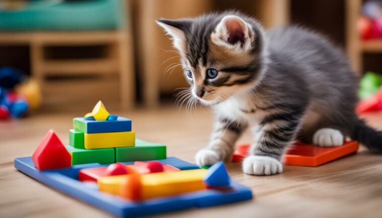 Spielerziehung für Kitten: Frühzeitige Förderung der mentalen Fitness