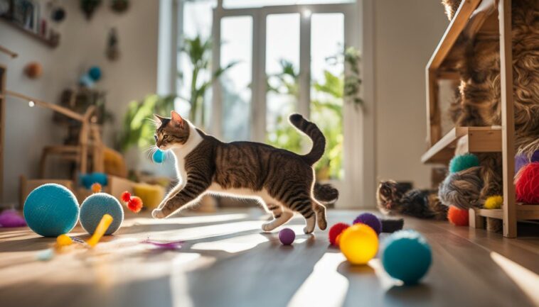 Spielzeug für Indoor-Katzen: Aktive Beschäftigung für gesunde Bewegung