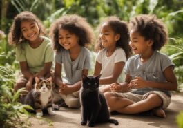 Tiergestützte Therapie für Kinder: Katzen als therapeutische Begleiter