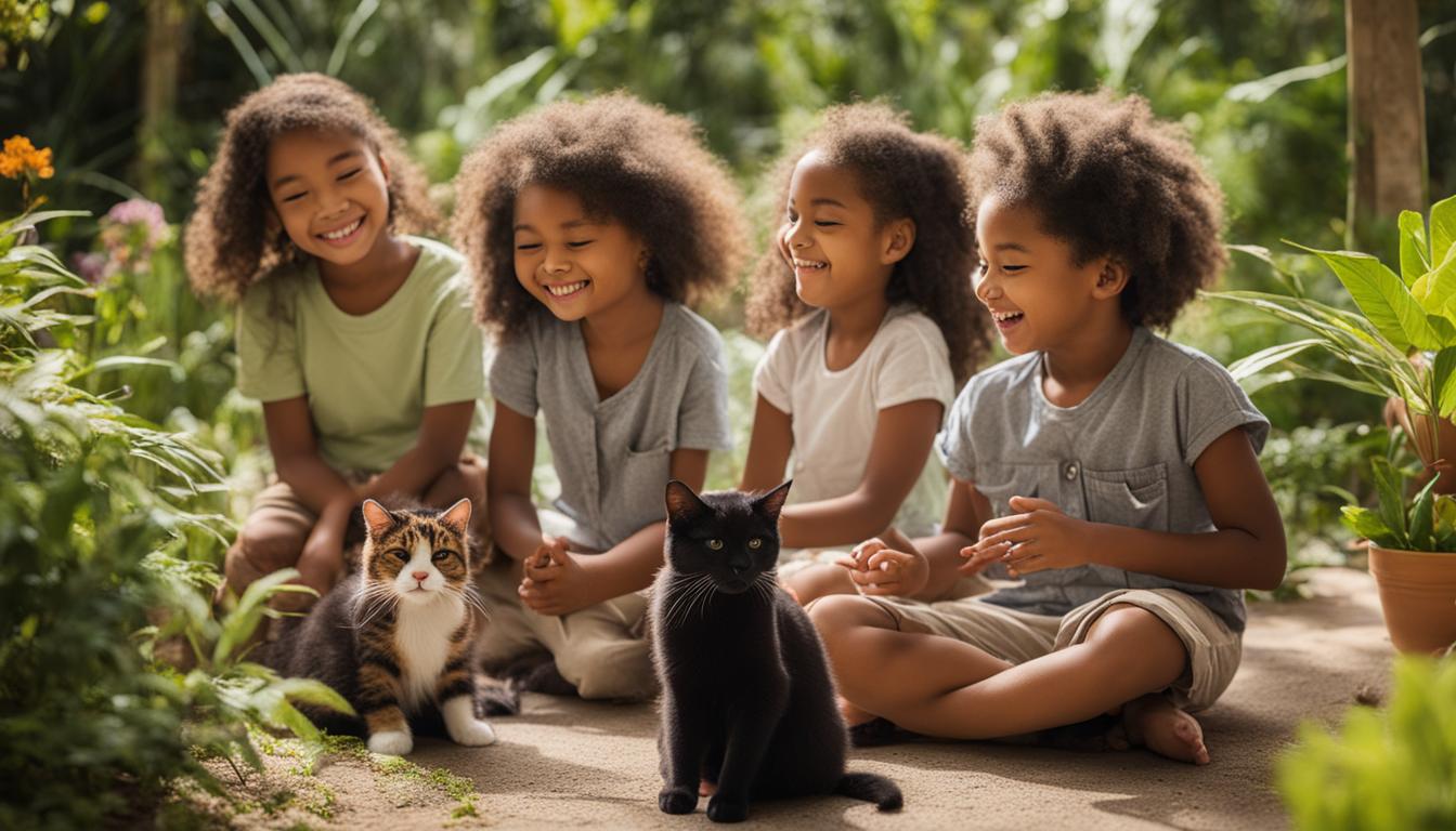 Tiergestützte Therapie für Kinder: Katzen als therapeutische Begleiter