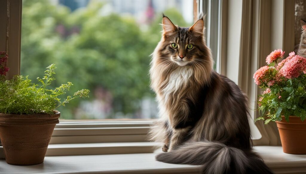 anpassungsfähige Katzenrasse: Maine Coon