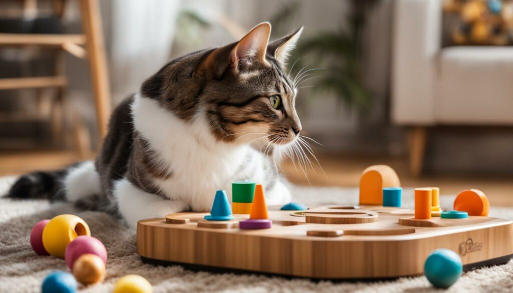 beschäftigungsreiches Spielzeug für Katzen