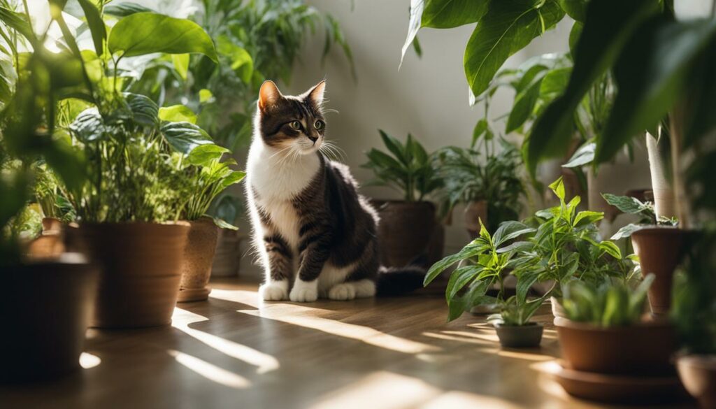 giftige Pflanzen für Katzen